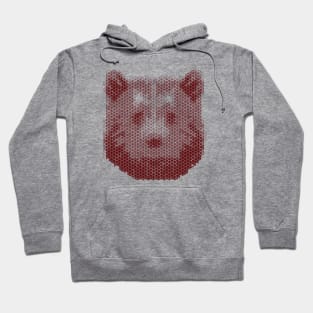 Kumiko Bear Animal Portrait Hoodie